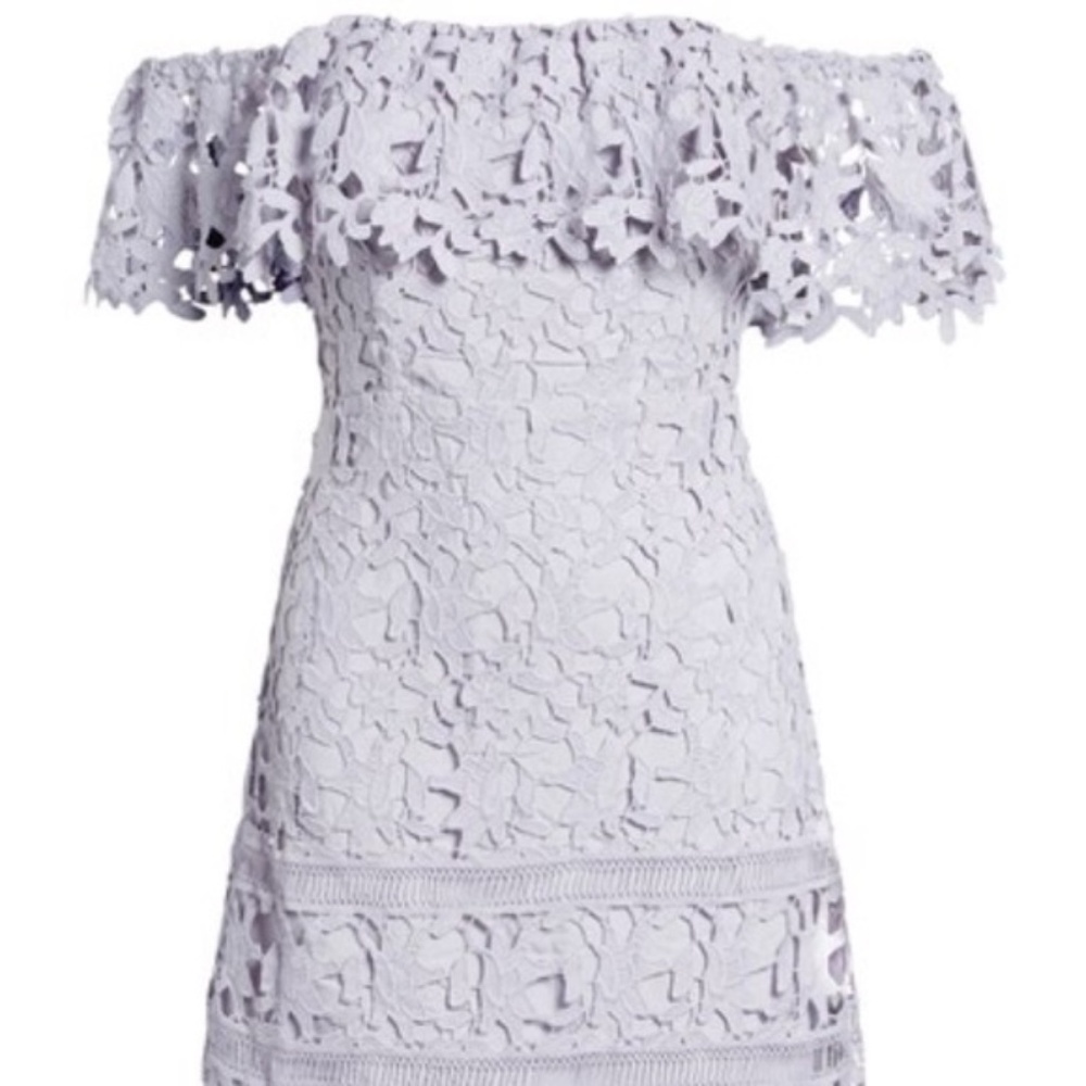 ASTR the Label / Lilac Off the Shoulder Dress